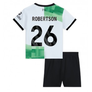 Liverpool Andrew Robertson #26 Bortaställ Barn 2023-24 Kortärmad (+ Korta byxor)